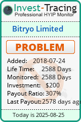 Monitored by Invest-Tracing.com HYIP Monitor-Invest-Tracing.com