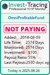 Monitored by Invest-Tracing.com HYIP Monitor-Invest-Tracing.com