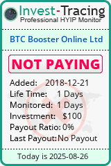 HYIP Monitor-Invest-Tracing.com