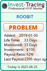 Monitored by Invest-Tracing.com HYIP Monitor-Invest-Tracing.com