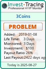 Monitored by Invest-Tracing.com HYIP Monitor-Invest-Tracing.com