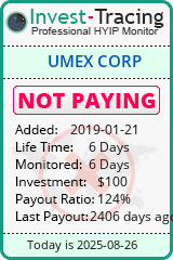 Monitored by Invest-Tracing.com HYIP Monitor-Invest-Tracing.com