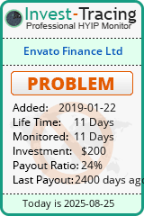 Monitored by Invest-Tracing.com HYIP Monitor-Invest-Tracing.com