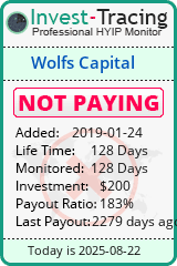 Monitored by Invest-Tracing.com HYIP Monitor-Invest-Tracing.com