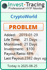 Monitored by Invest-Tracing.com HYIP Monitor-Invest-Tracing.com