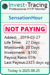 Monitored by Invest-Tracing.com HYIP Monitor-Invest-Tracing.com