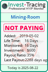 Monitored by Invest-Tracing.com HYIP Monitor-Invest-Tracing.com