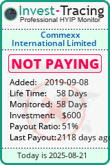 Monitored by Invest-Tracing.com HYIP Monitor-Invest-Tracing.com
