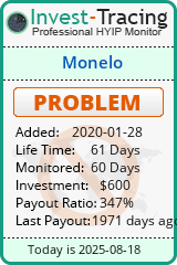 Monitored by Invest-Tracing.com HYIP Monitor-Invest-Tracing.com
