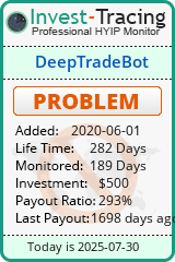 Monitored by Invest-Tracing.com HYIP Monitor-Invest-Tracing.com