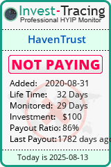 Monitored by Invest-Tracing.com HYIP Monitor-Invest-Tracing.com