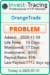 Monitored by Invest-Tracing.com HYIP Monitor-Invest-Tracing.com