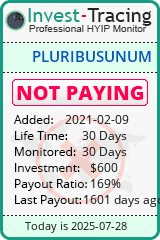 Monitored by Invest-Tracing.com HYIP Monitor-Invest-Tracing.com