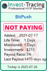 Monitored by Invest-Tracing.com HYIP Monitor-Invest-Tracing.com