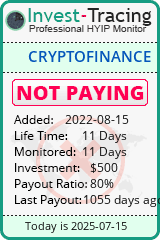 Monitored by Invest-Tracing.com HYIP Monitor-Invest-Tracing.com