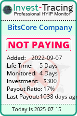 Monitored by Invest-Tracing.com HYIP Monitor-Invest-Tracing.com