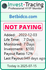 Monitored by Invest-Tracing.com HYIP Monitor-Invest-Tracing.com
