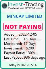Monitored by Invest-Tracing.com HYIP Monitor-Invest-Tracing.com