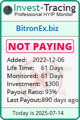 Monitored by Invest-Tracing.com HYIP Monitor-Invest-Tracing.com