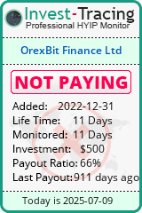 Monitored by Invest-Tracing.com HYIP Monitor-Invest-Tracing.com