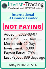 Monitored by Invest-Tracing.com HYIP Monitor-Invest-Tracing.com
