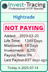 Monitored by Invest-Tracing.com HYIP Monitor-Invest-Tracing.com