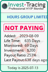 Monitored by Invest-Tracing.com HYIP Monitor-Invest-Tracing.com