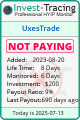 Monitored by Invest-Tracing.com HYIP Monitor-Invest-Tracing.com