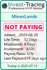 Monitored by Invest-Tracing.com HYIP Monitor-Invest-Tracing.com