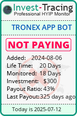 Monitored by Invest-Tracing.com HYIP Monitor-Invest-Tracing.com