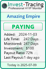 Monitored by Invest-Tracing.com HYIP Monitor-Invest-Tracing.com