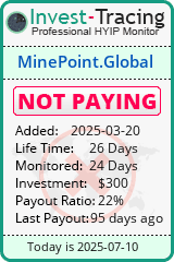 Monitored by Invest-Tracing.com HYIP Monitor-Invest-Tracing.com