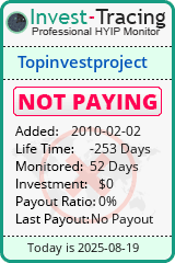 HYIP Monitor-Invest-Tracing.com