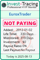 Monitored by Invest-Tracing.com HYIP Monitor-Invest-Tracing.com