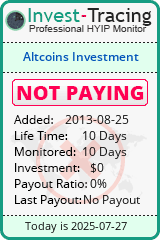 HYIP Monitor-Invest-Tracing.com