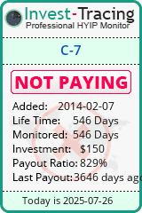 Monitored by Invest-Tracing.com HYIP Monitor-Invest-Tracing.com