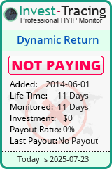 Monitored by Invest-Tracing.com HYIP Monitor-Invest-Tracing.com
