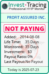 Monitored by Invest-Tracing.com HYIP Monitor-Invest-Tracing.com