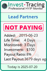 Monitored by Invest-Tracing.com HYIP Monitor-Invest-Tracing.com