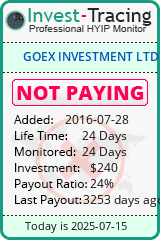 HYIP Monitor-Invest-Tracing.com