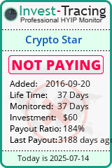 Monitored by Invest-Tracing.com HYIP Monitor-Invest-Tracing.com