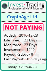 Monitored by Invest-Tracing.com HYIP Monitor-Invest-Tracing.com