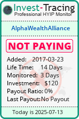 Monitored by Invest-Tracing.com HYIP Monitor-Invest-Tracing.com