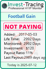 Monitored by Invest-Tracing.com HYIP Monitor-Invest-Tracing.com