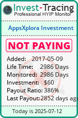 Monitored by Invest-Tracing.com HYIP Monitor-Invest-Tracing.com