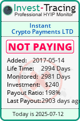 Monitored by Invest-Tracing.com HYIP Monitor-Invest-Tracing.com