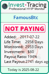 Monitored by Invest-Tracing.com HYIP Monitor-Invest-Tracing.com