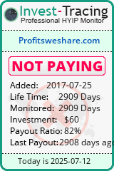 HYIP Monitor-Invest-Tracing.com