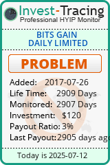 Monitored by Invest-Tracing.com HYIP Monitor-Invest-Tracing.com