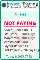Monitored by Invest-Tracing.com HYIP Monitor-Invest-Tracing.com